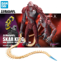BANDAI S.H.MonsterArts SKAR KING FROM GODZILLA × KONG: THE NEW EMPIRE PVC Anime Action Figures Model Collection Toy