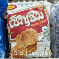 Crispy Fish Boat Brand Perahu Keripik Sate Ikan Thailand Tae Nguan Tai Besar