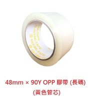 地球 OPP 超透明包裝膠帶 (48mm × 90Y) (1束6捲入)
