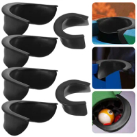 Pool Table Pocket Liners Rubber Billiard Corner &amp; Side Rubber Billiard Replacement Accessories Durable Pool Table