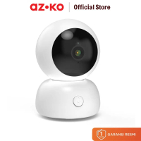 AZKO Krisbow Sync Smart Wifi Ip Camera Speed 15T 3 Mp - Putih Tanpa Kabel Mini Kecil Jarak Jauh Ters
