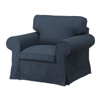 EKTORP 扶手椅, kilanda 深藍色
