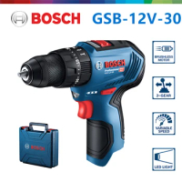 Bosch Electric Drill GSB 12V-30 Rechargeable Hand Electric Drill Household Electric Screwdriver Bosch Original Power Tools