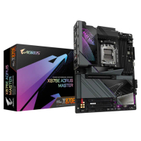 【GIGABYTE 技嘉】X870E AORUS MASTER DDR5 主機板+AMD R7 7800X3D 8核/16緒(M+C 組合包)