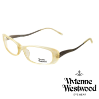 【Vivienne Westwood】英倫優雅款光學眼鏡(淡黃 VW096_02)