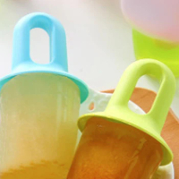 Mini Ice Popsicle Mold Ice Cream Ball Lolly Maker Popsicle Molds Baby Fruit Shake Ice Cream Mold Homemade Ice Pops Mold