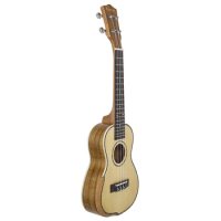IRIN Concert Ukulele 23 Inch Spruce Wood 18 Fret Acoustic Guitar Ukelele Engineered Wood Fingerboard Neck Hawaii 4 String Guitar
