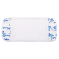 For Nintendo Switch Lite Protective Shell, Full Cover Upper And Lower Cover Painted Shell SX-117 Ukiyo-E Sea Waves