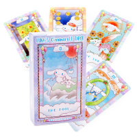 202612X7 Cinnamoroll Tarot Luna'S Cinnamoroll Tarot Tarot Anjing Telinga Besar