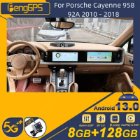 For Porsche Cayenne 958 92A 2010 - 2018 Android Car Radio Screen Stereo Receiver Autoradio Multimedia Player GPS Navi Head Unit