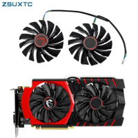 95MM PLD10010S12HH 6Pin Graphics Video Card Cooler Fan For MSI GTX970 GeForce GTX 970 GAMING Dual Fans Twin Cooling Fan