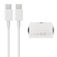 FCOriginal Samsung 25W 3.0 Fast Charging Power Adapter UK Plug Wall Charger with 3A USB C To Type C