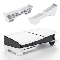 Horizontal Bracket Stand Anti-Slip Cooling Horizontal Base Console Holder for Playstation 5 Slim Disc &amp; Digital Edition