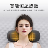 頸椎枕睡覺專用護勁椎按摩脊椎助睡眠加熱非修覆牽引圓柱