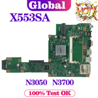 KEFU X553S Mainboard For ASUS X553SA X503SA X503S P553SA D553SA A553SA F553SA Laptop Motherboard With N3050 N3700 DDR3L