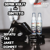 SEMIR SEPATU LIQUID || SHOE POLISH KULIT SPRAY LIQUID || SEMIR SEPATU PDL PANTOFEL 100ML