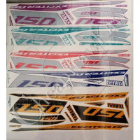 Y15 Y15ZR Exciter 150 GP 2020 ( 7 ) Body Cover Set Stripe Sticker - Yellow / Blue / Red / Cyan / Cle