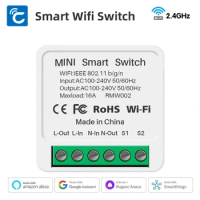 Smart Wifi Switch 16A Smart Home Light Switches Module 2 Way Control Cozylife APP Works With Alexa Google Home Alice Smartthings