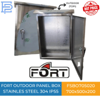 FORT Panel Box Stainless Steel outdoor FSB0604020 IP55 600x400x200 FORT Bagus Berkualitas Original u