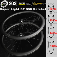 700c Super Light Carbon Wheels Disc Brake DT 350 Sapim CX Ray / Pillar 1420 UCI Approved 25mm Or 26mm Road Bicycle Wheelset