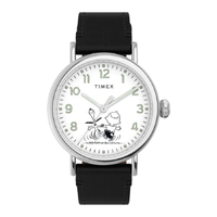 TM-TW2U71100 Standard x Peanuts 70th Anniversary นาฬิกาข้อมือผู้ชาย สีดำ