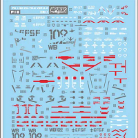 D.L high quality Decal water paste For PG 1/60 RX-78-2 2.0 DL204