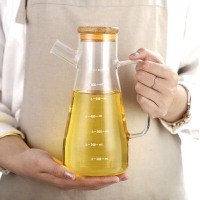 歐式加厚玻璃油壺大容量防漏油瓶調料瓶醬油瓶醋壺裝油罐家用廚房