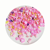 Mix Flower Polymer Clay Tips Slime Tumbler Making Embellishments Diy Supplies