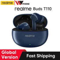Global Version realme Buds T110 TWS Earphone AI ENC Call Noise Cancelling Bluetooth 5.4 True Wireless Headphone