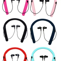 Soft Silicone Necklace Case For Sony WI-1000X Full Body Protective Wireless Bluetooth Headset Shockproof Accessories