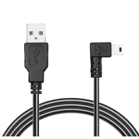 5M USB 2.0 to Mini USB Cable Power Supply Charge Cord for Garmin nuvi GPS Car Dash Cam Navigator DVR Camcorder Camera