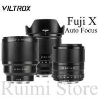 Viltrox 23mm f1.4 33mm f1.4 56mm f1.4 85mm f1.8 13mm f1.4 Auto Focus Lens for Fuji X Mount Mirrorles