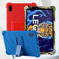 Soft Shockproof Case for Lenovo Legion Y700 Silicon Cover LegionY700 Stand Holder