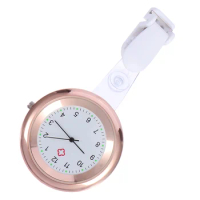 Nurse Watch Clip On, Hanging Fob Watch with Aluminium Alloy Cover, Nursing Watch Nurse Pocket Watch for Nurses Doctors