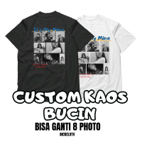 DCL - Kaos custom Bucin Couple It's My Mine T-shirt  (Pria & wanita) Cotton Combed 24s High premium