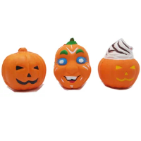 1PC Fun And Quirky Stress Relief Squishy Slow Rebound Pumpkins Toys Kid Halloween Creativity Simulation Pumpkins Doll Toy