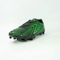 Sepatu Bola Specs Original Surge FG Jet Black Green 101806