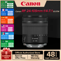 Canon RF 24-105mm F4-7.1 IS STM Full Frame Mirrorless Camera Lens Autofocus ZOOM Portrait Animal Lens For Canon R7 R6 Mark II RP