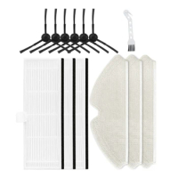 2023 Hot Sale-Hepa Filter Mop Cloth Replacement Kit For Proscenic M7 Pro Vacuum Cleaner Spare Parts