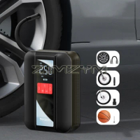 Wireless Car Air Compressor Electric Tire Inflator Pump for Motorcycle Bicycle Boat Auto Tyre Balls