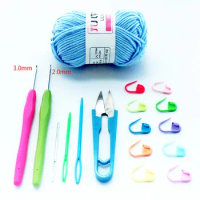 cloverseries 43-606 8pcs/set Soft Touch Crochet Hook Gift Set Knitting  Needles - AliExpress