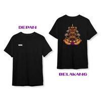 Kaos Tshirt Baju Murah Combed 30 Distro NAMA Motif Batik Batang Garing Dayak SOUVENIR oleh oleh SUVE