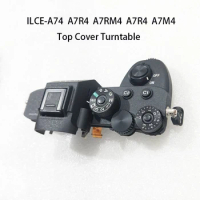 New For Sony ILCE-A74 A7R4 A7RM4 A7R4 A7M4 Exposure Compensation, Top Cover Turntable Camera Repair Parts