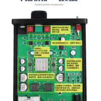 New generation 80W ultra-low distortion digital power amplifier Infineon MA12070 ultra-TPA3116 audio