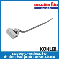KOHLER 1239005-CP ชุดก้านกดชำระ สำหรับสุขภัณฑ์ชิ้นเดียว รุ่น San Raphael Class 5 คําแนะนําผลิตภัณฑ์ใ