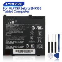 Original Replacement Tablet Battery For FUJITSU Zebra EM7355 13J324002978 1ICP4/57/98-2 AMME2360 Genuine Battery 5900mAh