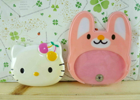 【震撼精品百貨】Hello Kitty 凱蒂貓-KITTY造型鏡-變身兔子圖案 震撼日式精品百貨