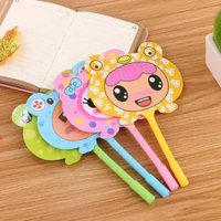 OEM SK-A2 Pena Pulpen Gel Kipas / Pena Kipas Animal & Buah / Pulpen Kipas Karakter Lucu Souvenir PAN