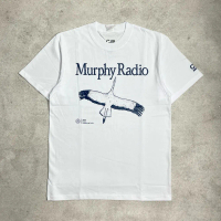 Kaos T-shirt Murphy Radio - Debu Kan Kembali Bahan Kain Katun Combed 24s Premium Tebal Lembut Dengan