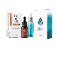 Ratcha Hya Booster & Vc Serum ไฮยาบูสเตอร์ วิตามินซีเซรั่มน้องฉัตร สกินแคร์ บํารุงผิวหน้า